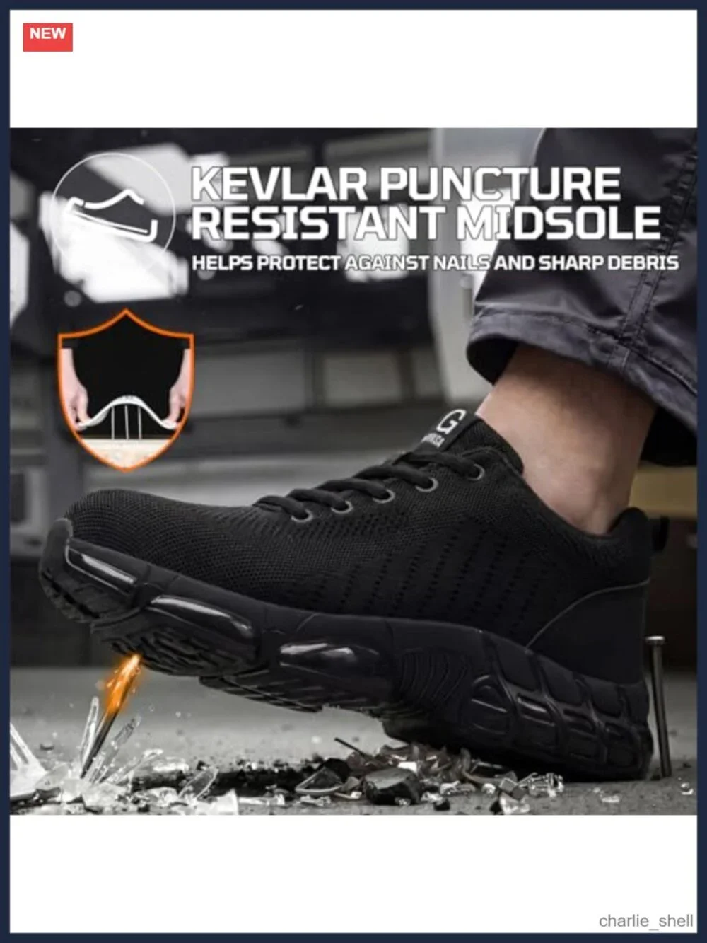 N/A steel toe